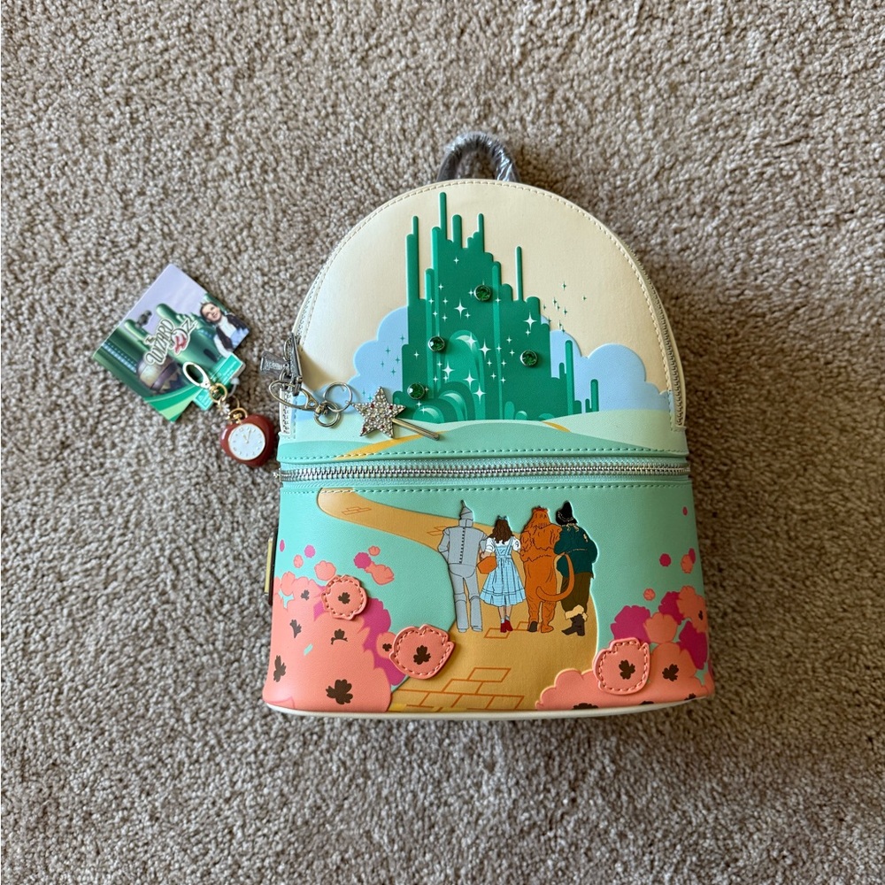 Eight3Five Exclusive Wizard of Oz Loungefly Mini Backpack